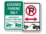 All Tow Away Signs