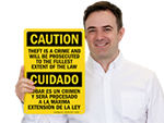 Anti Theft Signs