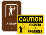 Archery Signs