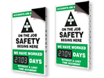 Changeable Electronic Safety Scoreboards