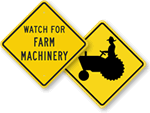 Crossing Signs for Farms