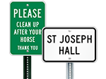 Custom Aluminum Signs