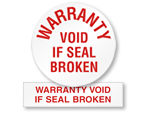 Destructible Label   Calibration Void If Broken