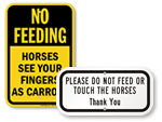 Do Not Feed Horses