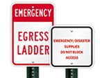 Custom Emergency Signs