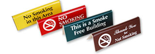 Engraved Table Top Signs