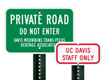 Custom Horizontal Signs