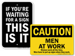 Funny Safety Signs