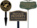 Cast Aluminum Plaques