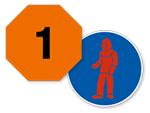 Military Fire Division Symbols and Signs