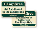 Rustic Pine Crest™ Signs