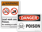 Poison Warning Signs