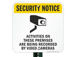 Security Camera Signs