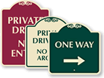 Designer Do Not Enter Signs