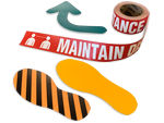 Social Distancing Floor Signs & Tapes