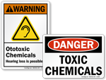 Toxic Chemicals Signs