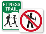 Trail Signs - Hiking Trail Signs