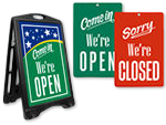 Open For Business Signs