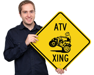 ATV Road Signs