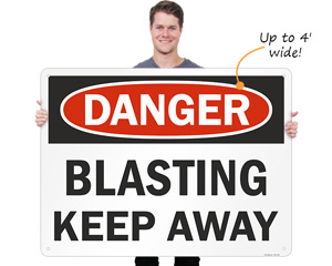 Danger Construction Sign