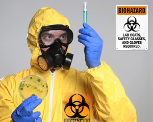Lab Coat Signs
