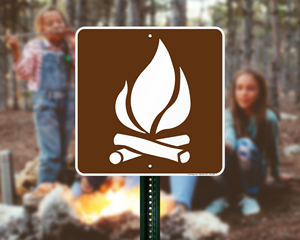 Campfire Signs For Campgrounds