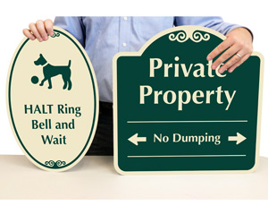 Compactor Safety Sign