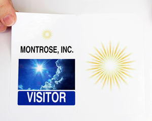 Custom Bi-fold Badges