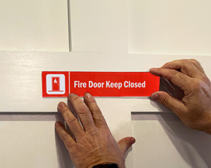 Fire Door Keep Closed Sign