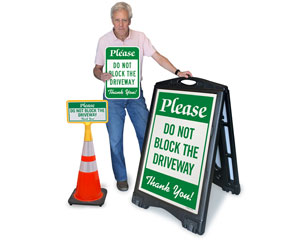 Private Parking Friendly Sign