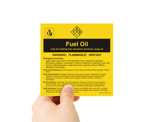 F Chemical Labels