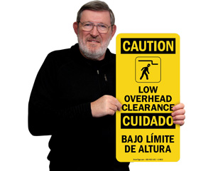Low Overhead Clearance Signs