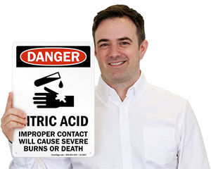 Nitric Acid Signs