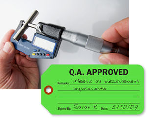 Q.A. Approved Tags