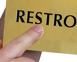 Restroom Signs