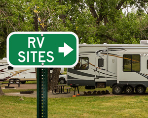 Campground Directional Signs