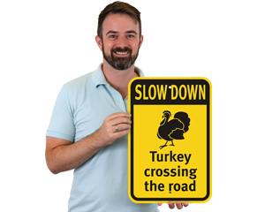 Slow Down Animal Crossing Sign