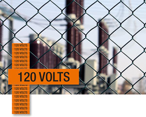 120 Volts Labels