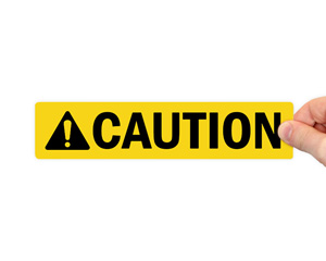 Safety Caution Label