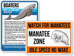 Manatees Safety And Use Of Signs For Preservation
