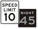 Looking for Speed Limit Signs?