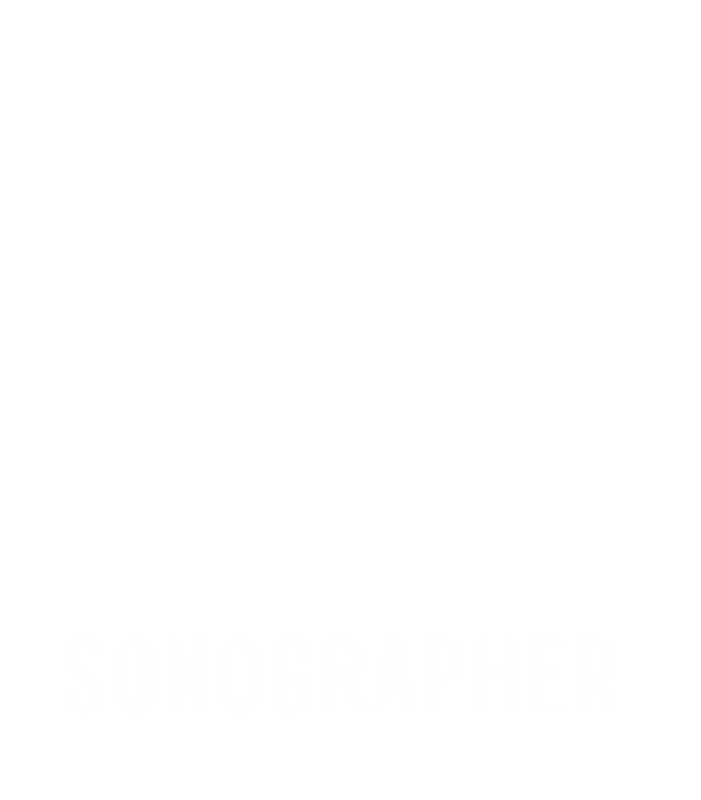 Sonographer Badge Buddy For Horizontal Id Cards