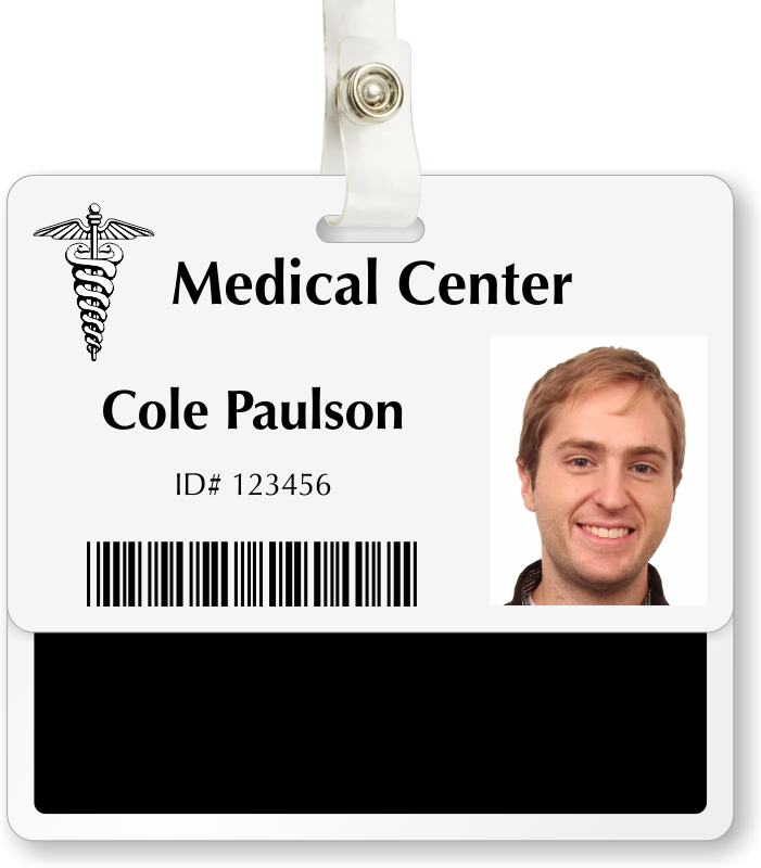 RN Badge Buddy For Horizontal Identity Cards