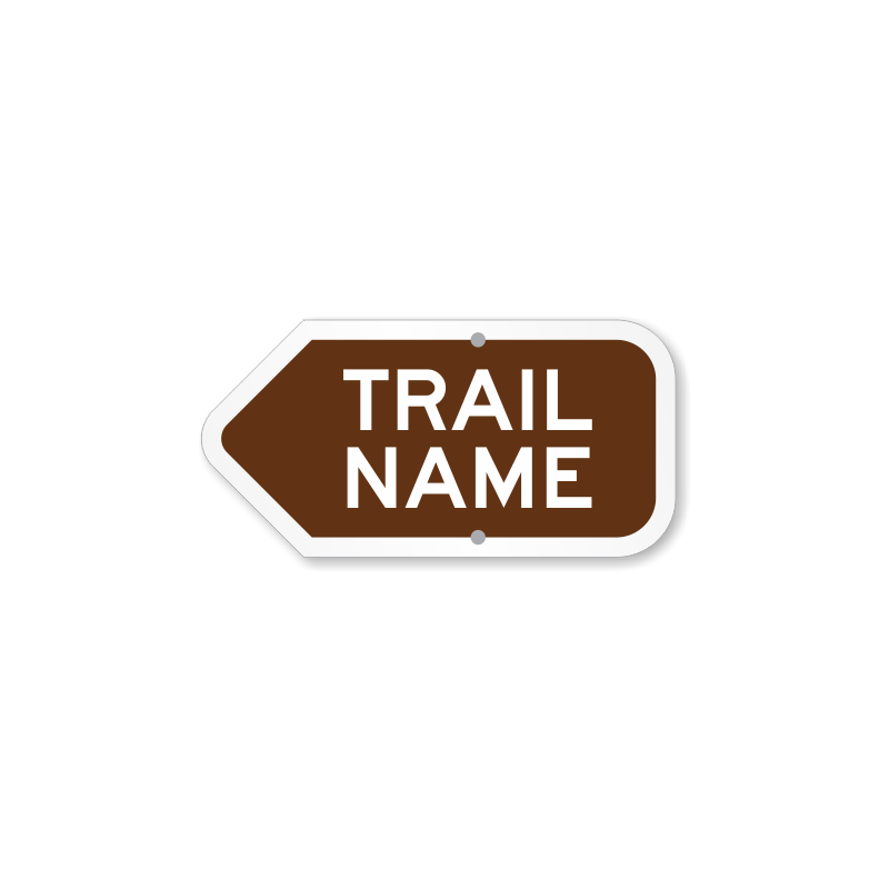 Trail Signs, Hiking Signs, Hiking Trail Symbols & Trail Markers.