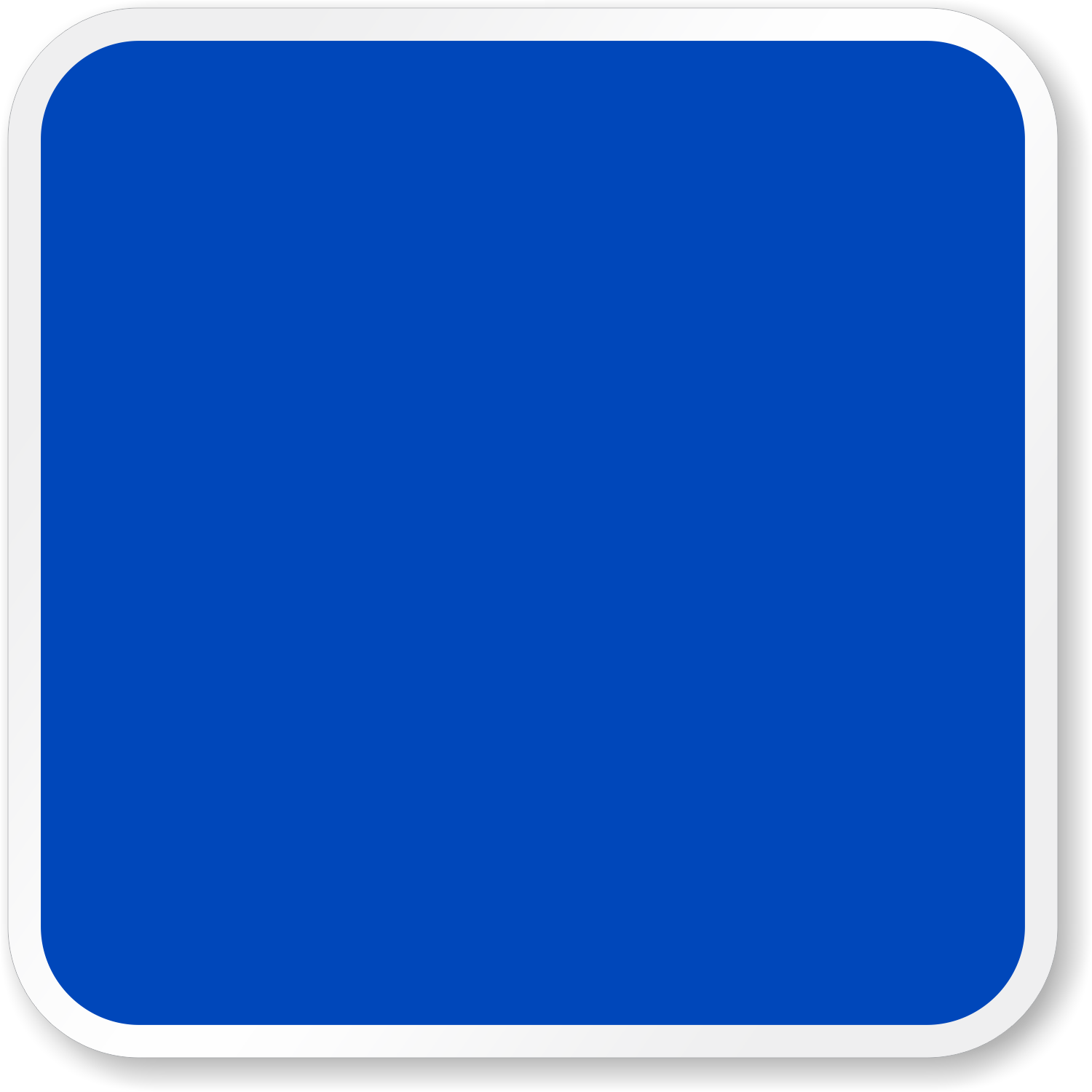 Handicap Access Directional Sign