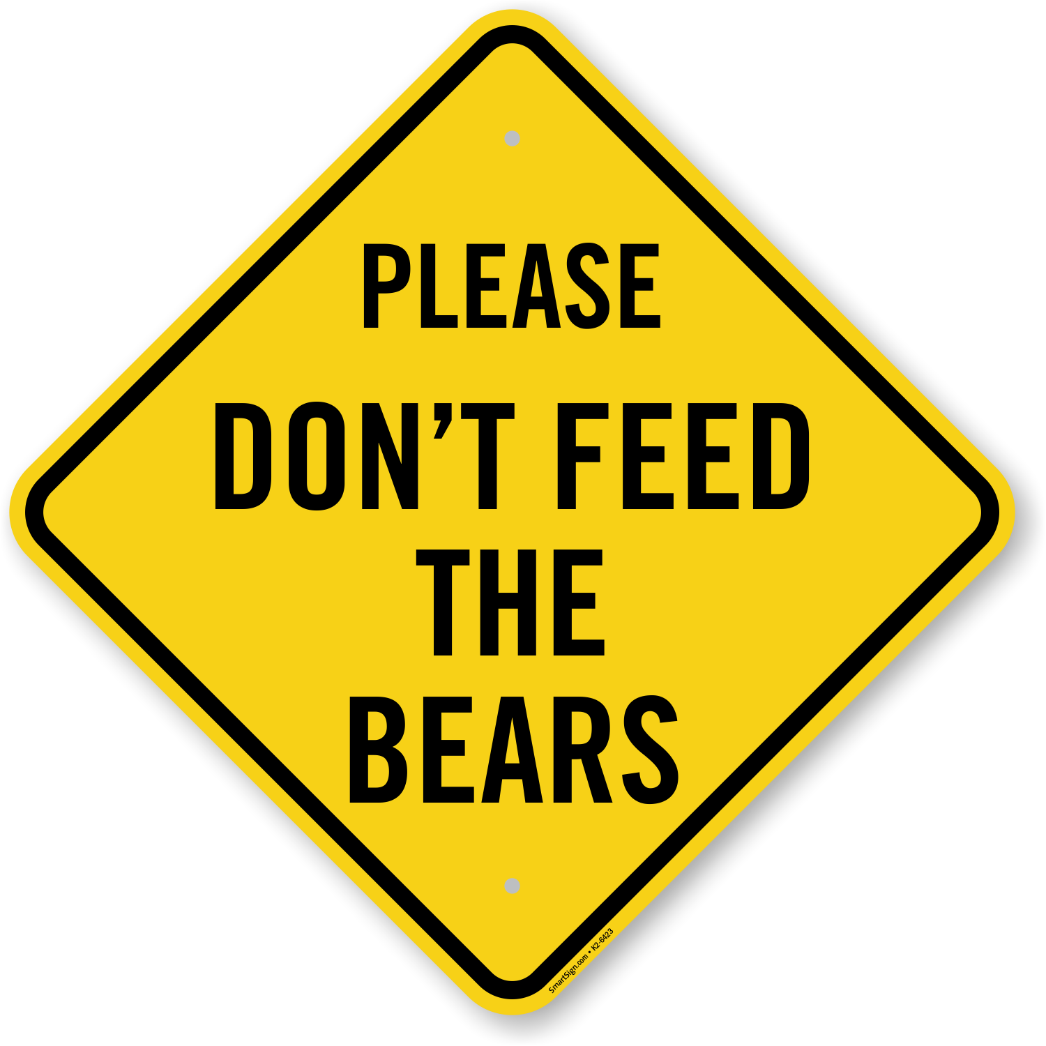 please-do-not-feed-the-bears-sign-sku-k2-6423