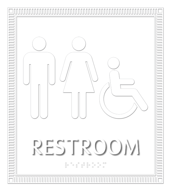 ADA Restroom Sign