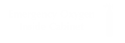 Emergency Oxygen Inside Cabinet Engraved Sign