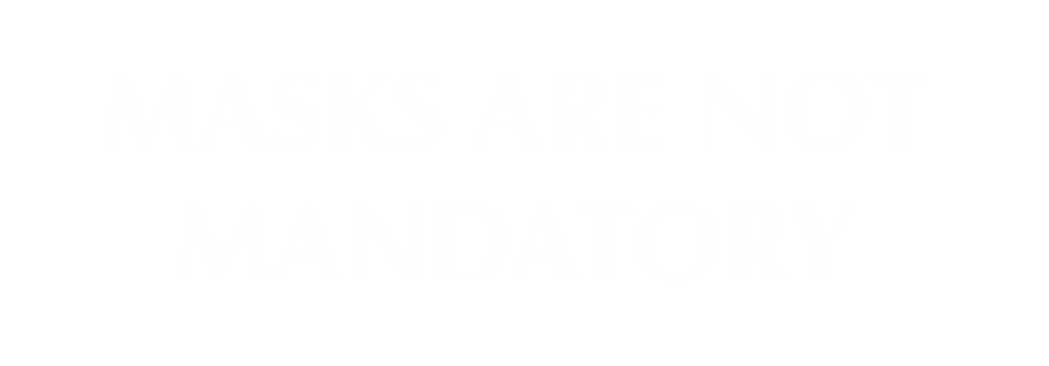 Masks Are Not Mandatory Select-a-Color Engraved Sign