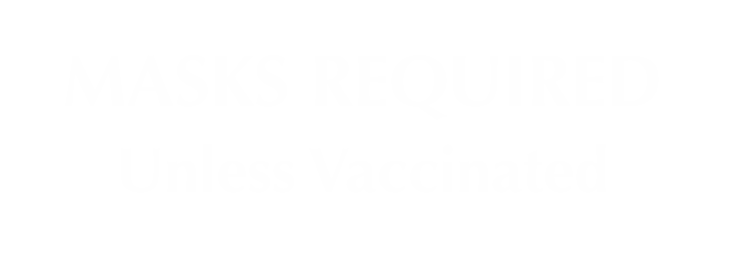 Masks Required Unless Vaccinated Engraved Sign